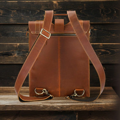 Sac à dos convertible en cuir | GIRONA