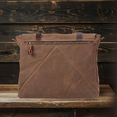 Sac Messenger en Toile & Cuir | BRUGES