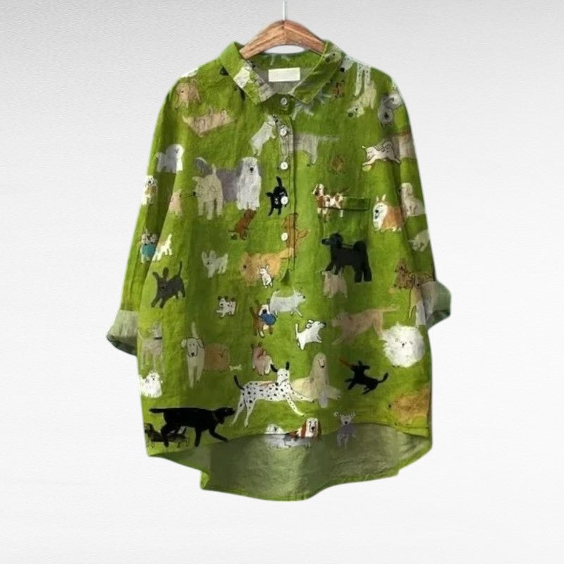 Emma & William® | Chic Vintage Blouse