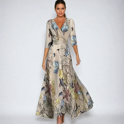 Emily | Robe Évasée Fleurie