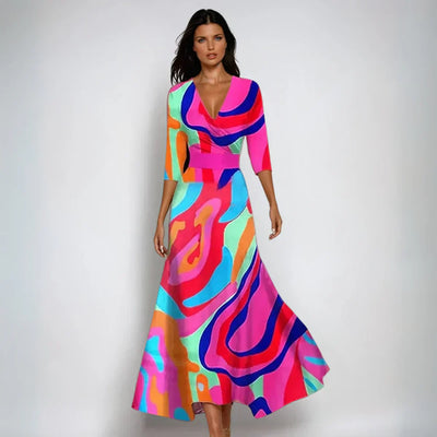 Emily | Robe Évasée Fleurie