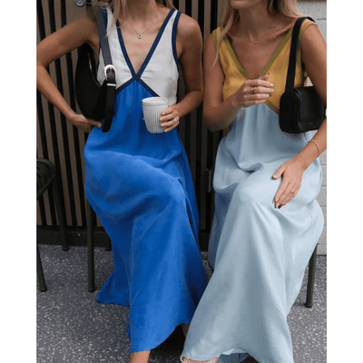 RENATA | ROBE À ENCOLURE EN V