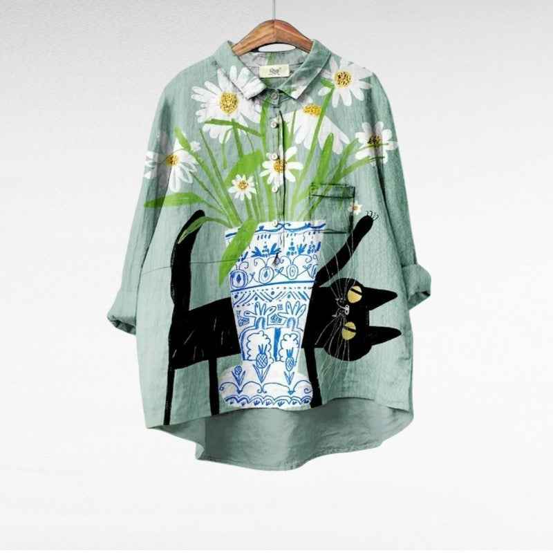 Emma & William® | Chic Vintage Blouse