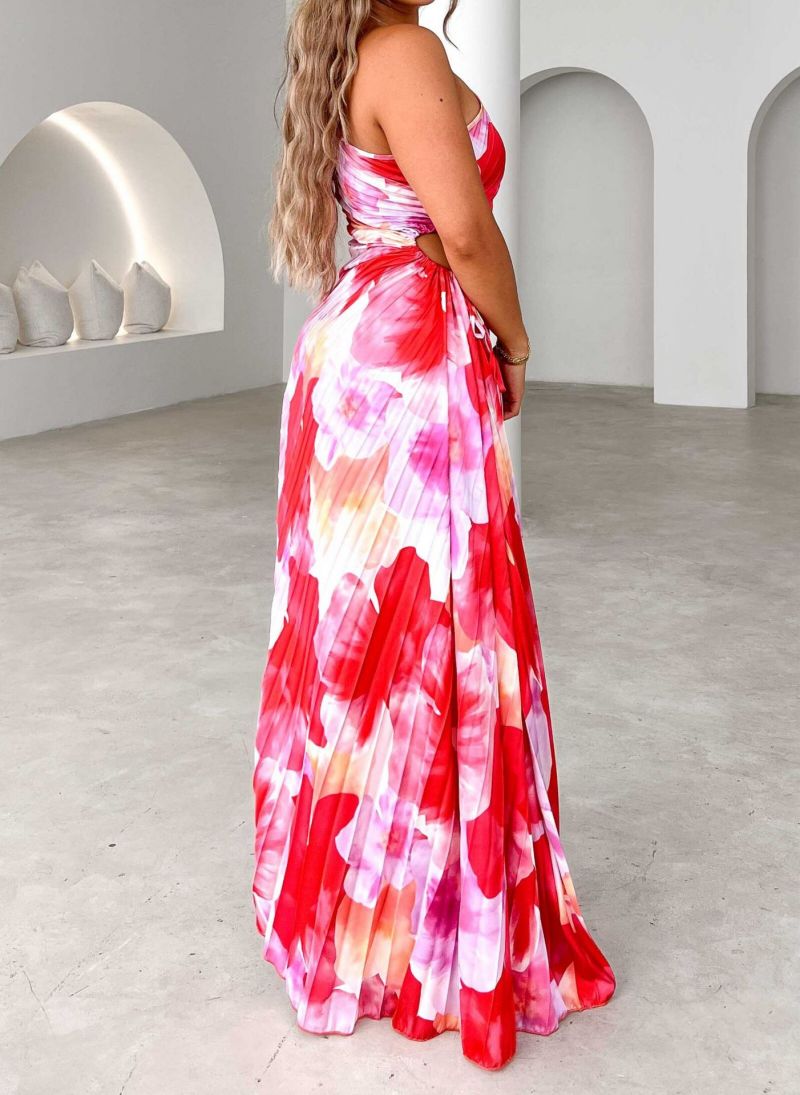 Katie | Robe d'été plissée (Presque épuisée)