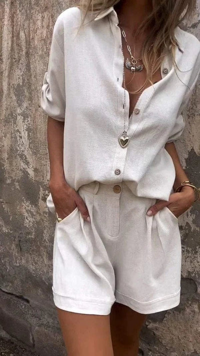 Amelie™ | Ensemble en Lin Détendu