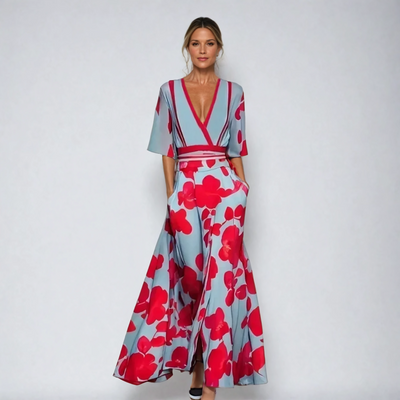 Amara | Robe Florale Classique