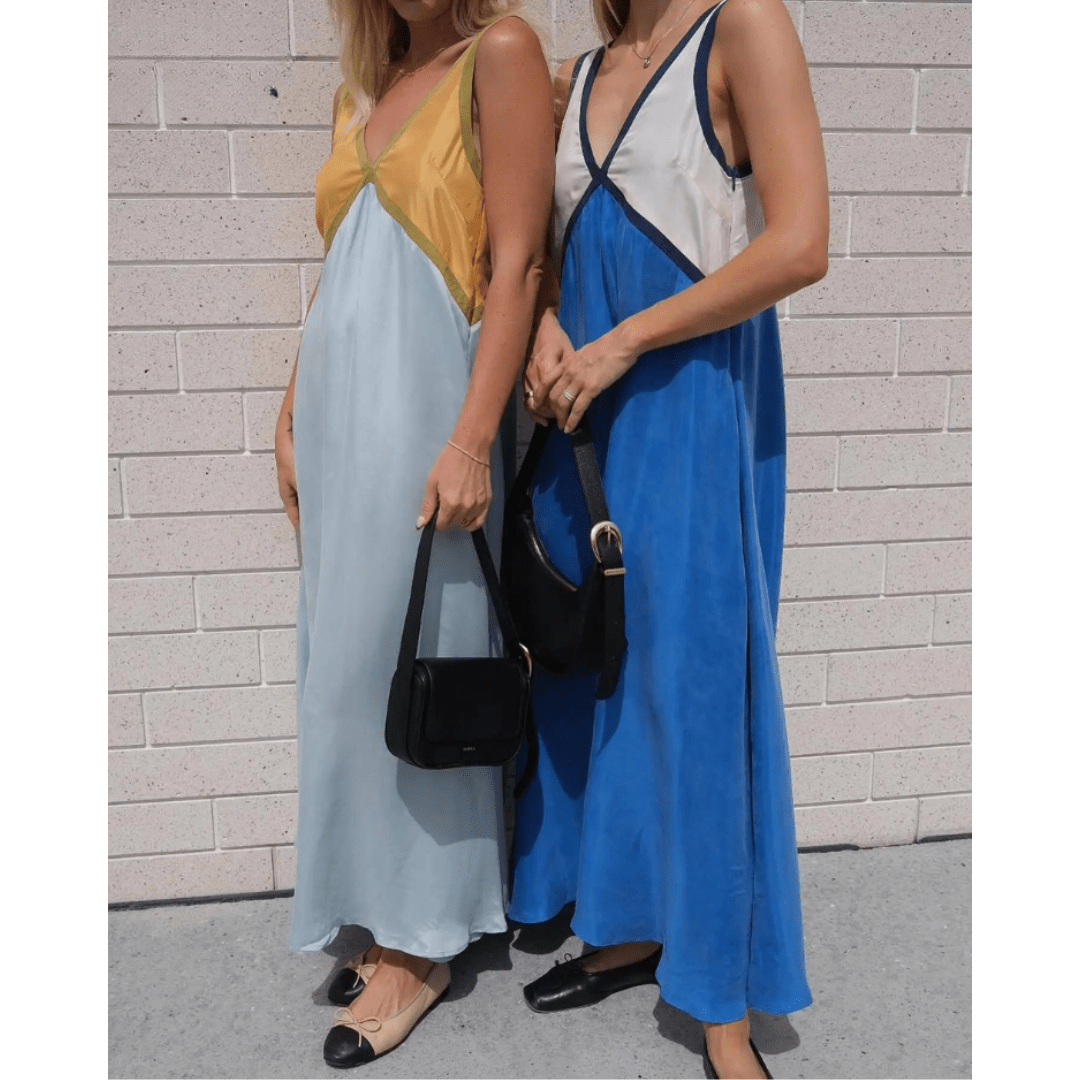 RENATA | ROBE À ENCOLURE EN V