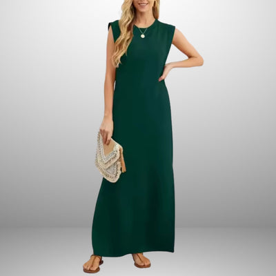 EMMA | Robe Longue Fluide Anti-Rides