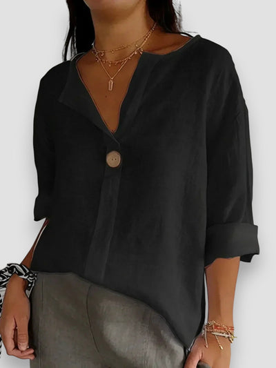 Tessa - Blouse Décontractée à Col en V