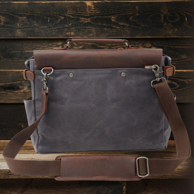 Sac Messenger en Toile Croisé | PETERSBURG