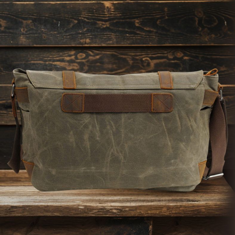 Sac Messager en Toile pour Ordinateur Portable | RENO