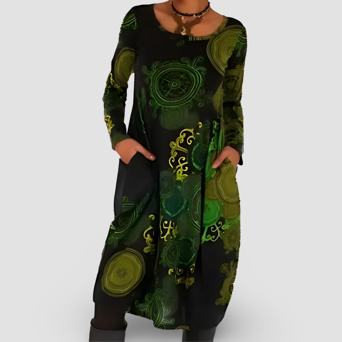 Ronja™ - Robe d'hiver avec élégance bohème