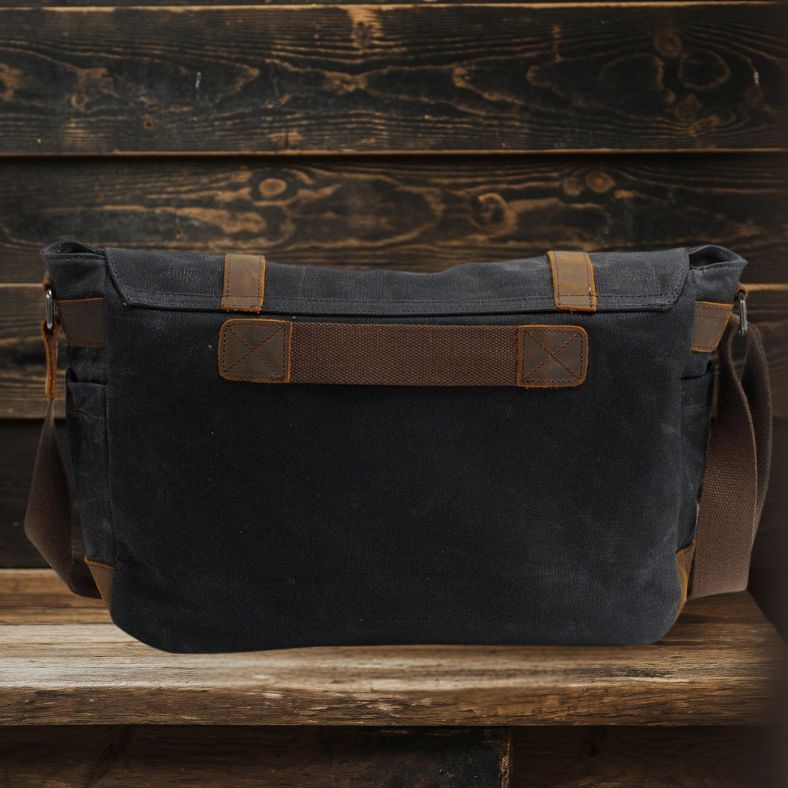 Sac Messager en Toile pour Ordinateur Portable | RENO