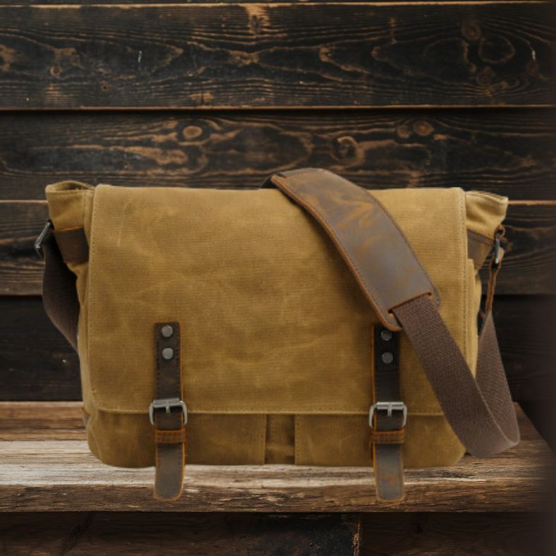 Sac Messager en Toile pour Ordinateur Portable | RENO