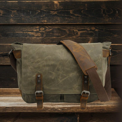Sac Messager en Toile pour Ordinateur Portable | RENO