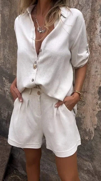 Amelie™ | Ensemble en Lin Détendu
