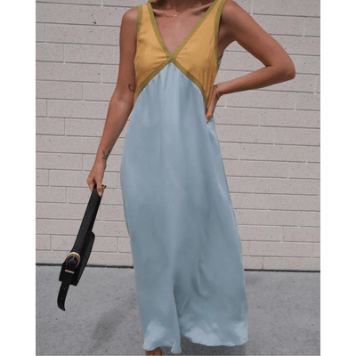 RENATA | ROBE À ENCOLURE EN V