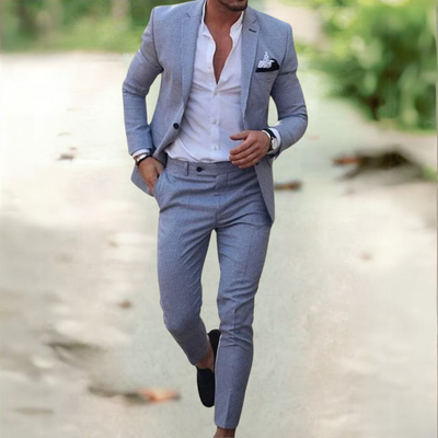 Simone - Costume Élégant pour Homme (Veste + Pantalons)