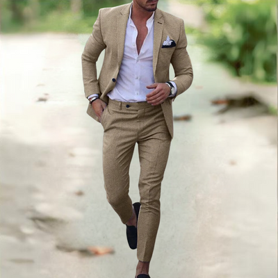 Simone - Costume Élégant pour Homme (Veste + Pantalons)