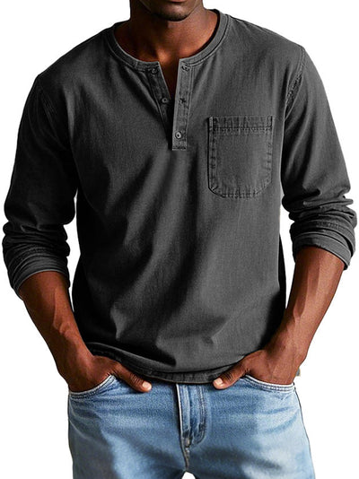 Thomas™ | Chemise Vintage à Manches Longues
