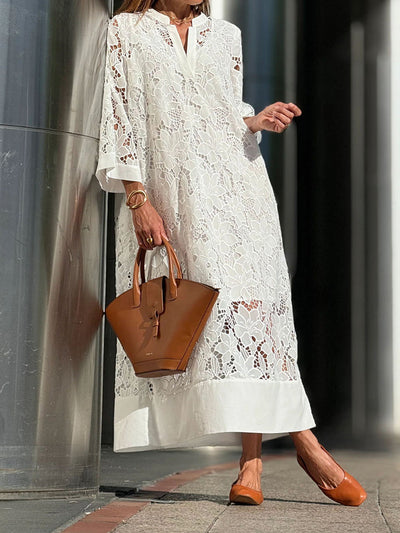Sophie™ | Robe élégante avec bordures