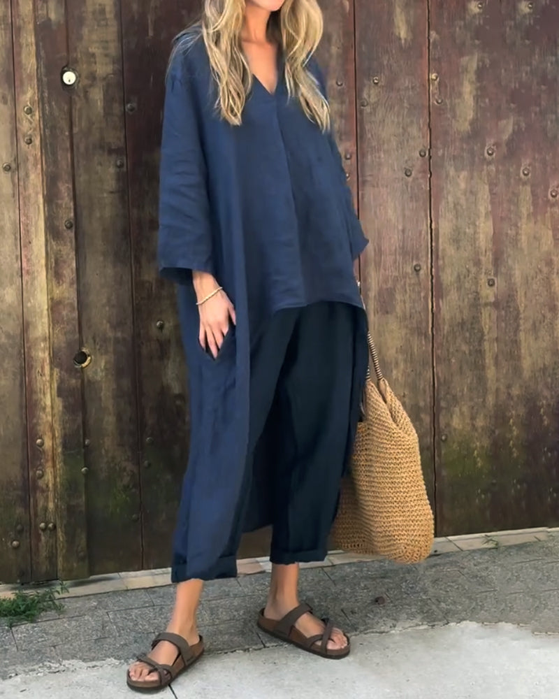 ELENA™ | Ensemble Chic en Deux Pièces avec Élégance Sans Effort et Style Polyvalent