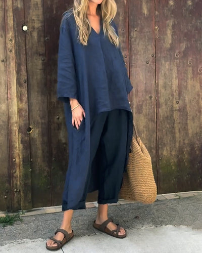ELENA™ | Ensemble Chic en Deux Pièces avec Élégance Sans Effort et Style Polyvalent
