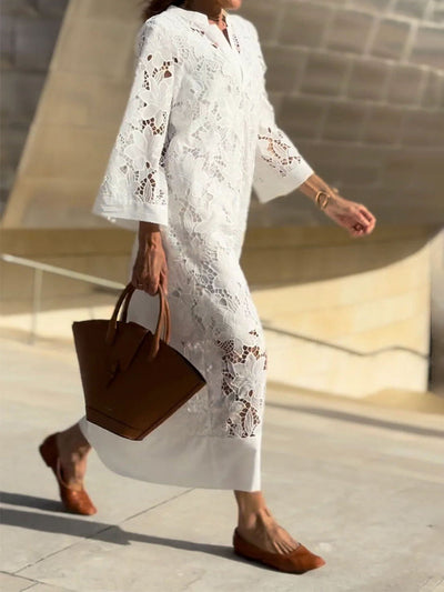 Sophie™ | Robe élégante avec bordures
