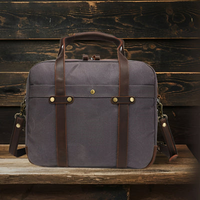 Sac Messenger en Toile pour Ordinateur Portable | ASHVILLE