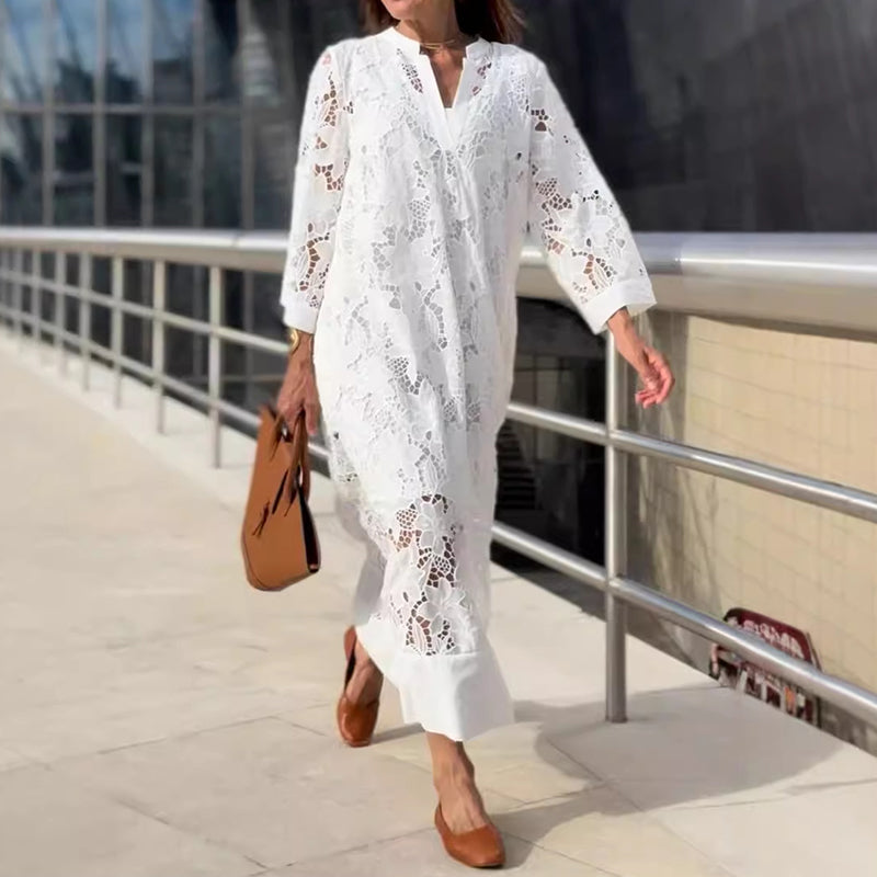 Sophie™ | Robe élégante avec bordures
