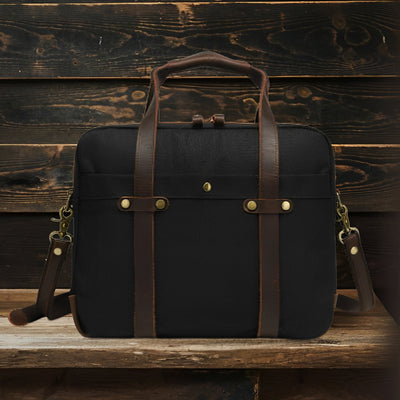 Sac Messenger en Toile pour Ordinateur Portable | ASHVILLE