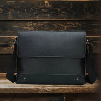 Bradford | Sac à bandoulière en cuir PU tout-en-un pour hommes - Hommes d'affaires