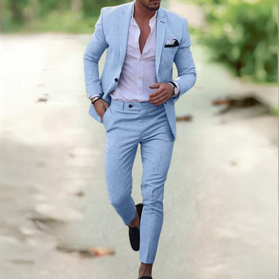 Simone - Costume Élégant pour Homme (Veste + Pantalons)