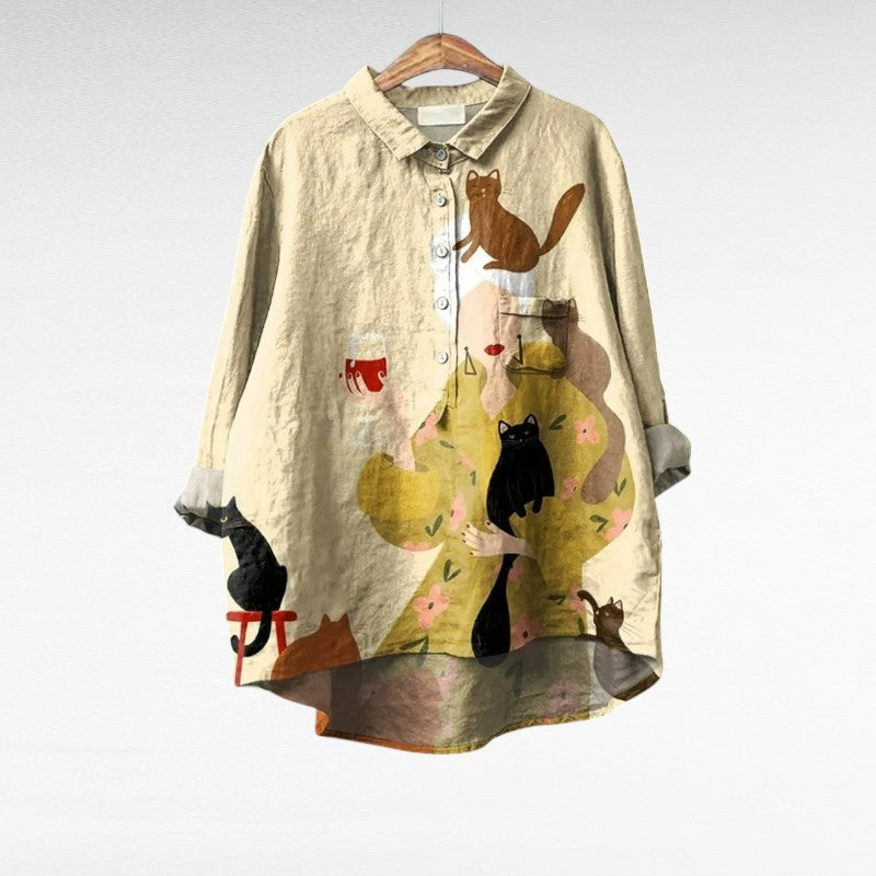 Emma & William® | Chic Vintage Blouse