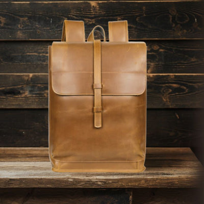 Sac à dos en cuir d'affaires | LUGANO