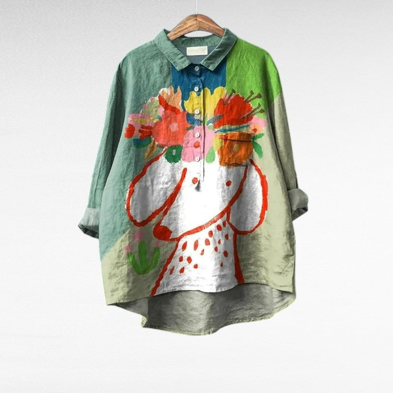 Emma & William® | Chic Vintage Blouse