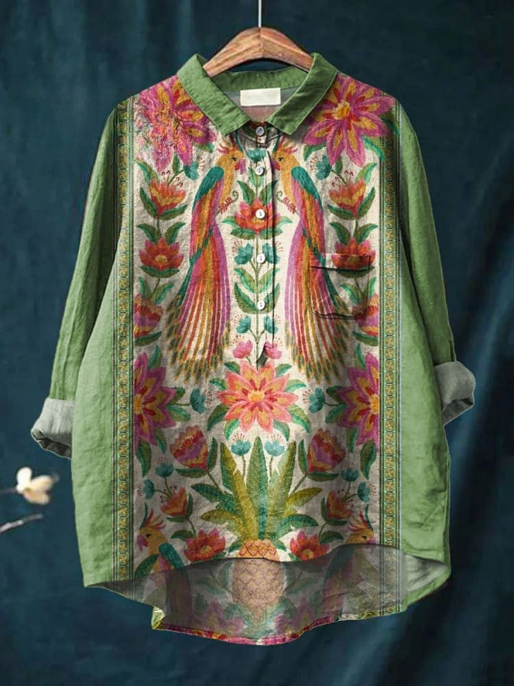 Collection de Blouses Bohèmes Fleur