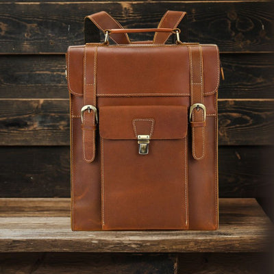 Sac à dos convertible en cuir | GIRONA