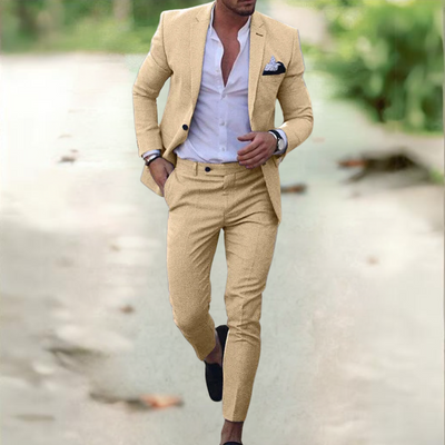 Simone - Costume Élégant pour Homme (Veste + Pantalons)