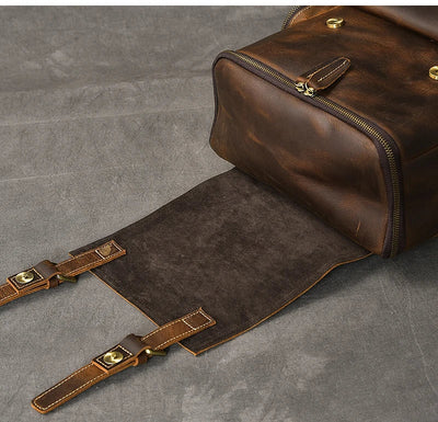 Carver | Sac à dos en cuir Crazy Horse