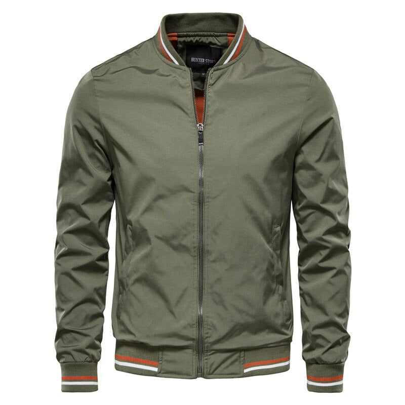 Michel - Veste Bomber en Nylon Audacieuse