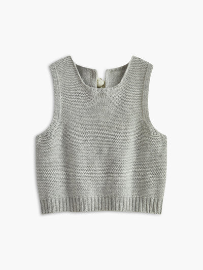 Bow Front Sweater Vest