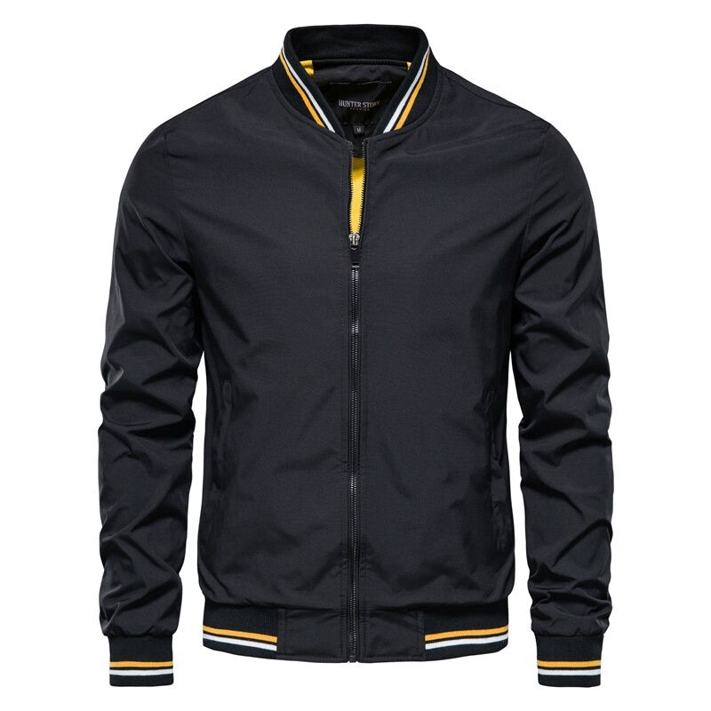 Michel - Veste Bomber en Nylon Audacieuse