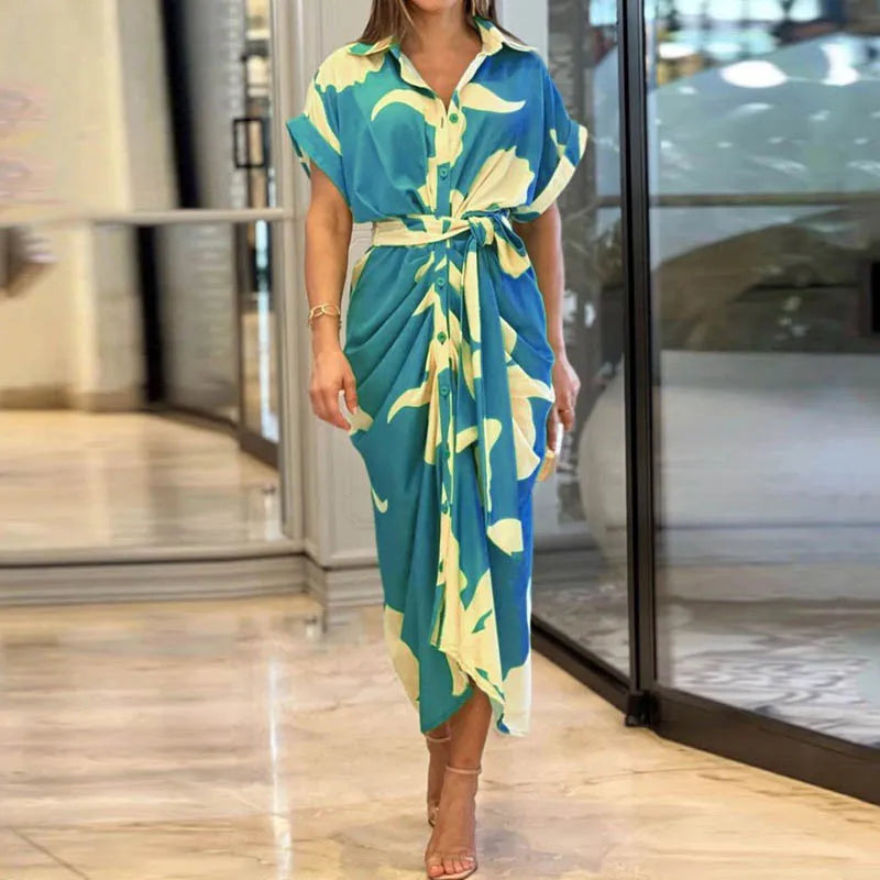 Amalia | Robe Maxi Wrap de Luxe (Presque épuisée)