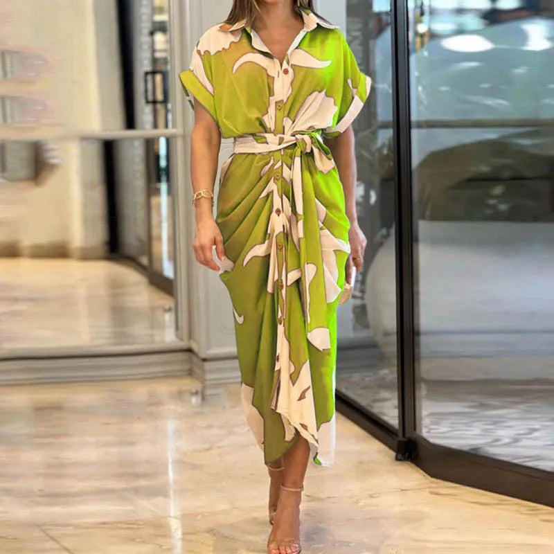 Amalia | Robe Maxi Wrap de Luxe (Presque épuisée)