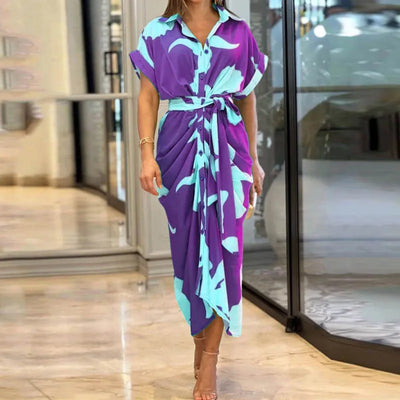Amalia | Robe Maxi Wrap de Luxe (Presque épuisée)