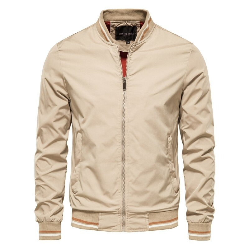 Michel - Veste Bomber en Nylon Audacieuse