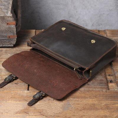 Sac de Messager en Cuir | NAMUR