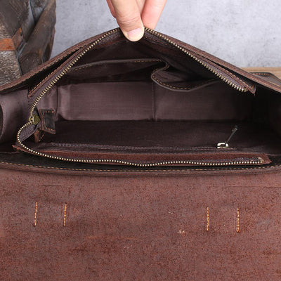 Sac de Messager en Cuir | NAMUR