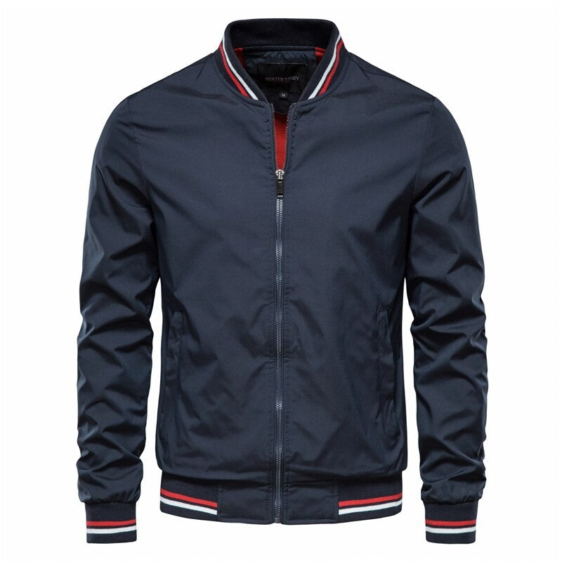 Michel - Veste Bomber en Nylon Audacieuse